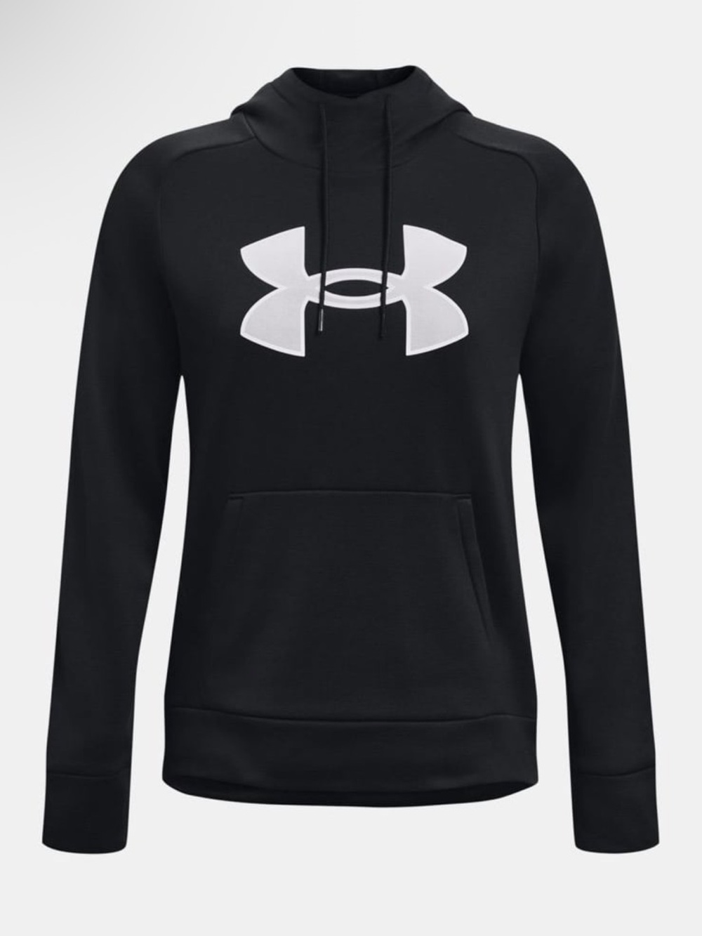 Under Armour Black Hoodie with White Logo
